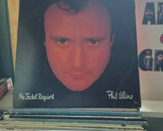 Phil Collins No Jacket Required Vinyl Record (Atlantic Records Pressing)
