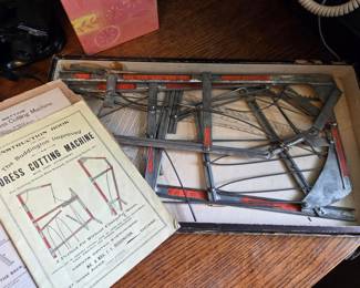 The Buddington Improved Dress Cutting Machine