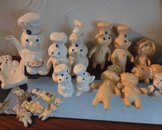 Pillsbury Doughboy Ceramic Collection Lot
