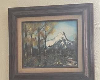 Mountain Landscape Oil Painting