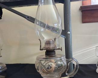 Queen Anne No. 2 Finger Oil Lamp