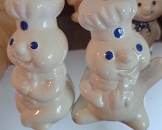 Pillsbury Doughboy "Poppin' Fresh" Salt and Pepper Shakers