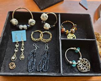 Assorted Fashion Jewelry Collection with Tree of Life Charm Bracelet