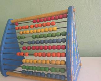 Vintage Playskool Abacus Toy