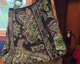 Vera Bradley "Kiev Paisley" Quilted Tote Bag