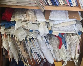 Collection of Vintage Lace and Trim