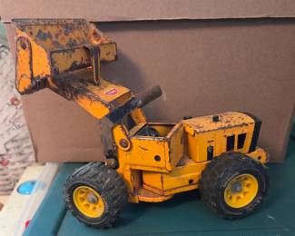 Vintage Tonka Pressed Steel Mighty Front Loader Toy Truck XR-101