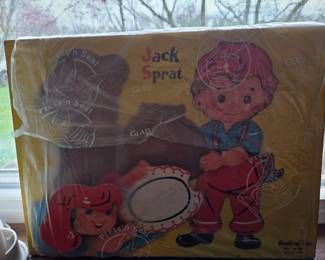 Vintage Sifo Jack Sprat Wooden Tray Puzzle
