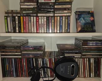 Assorted Music Cassettes and CDs Collection