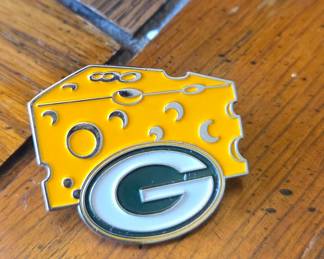 Green Bay Packers Cheesehead Enamel Pin
