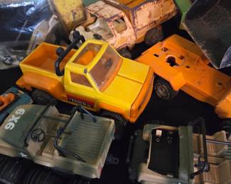 Vintage Tonka Military Style Jeeps Lot