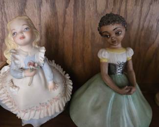 Enesco Growing Up Birthday Girl Figurines
