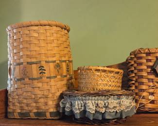 Woven Herb Baskets