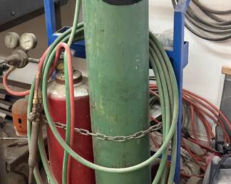 Oxygen and settling torch set 