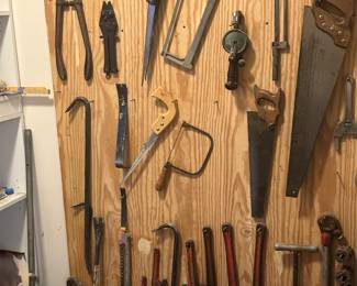 Assorted hand tool and more