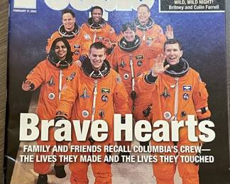Commemorative People Magazine Featuring Columbia's Crew