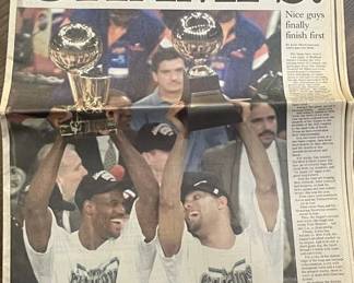  San Antonio Express News Special Edition Newspaper - "CHAMPS!"
