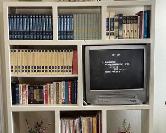 White Wood Entertainment Center