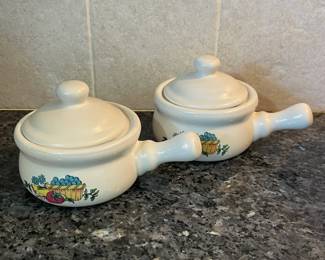 Vintage Soup Crock Bowls
