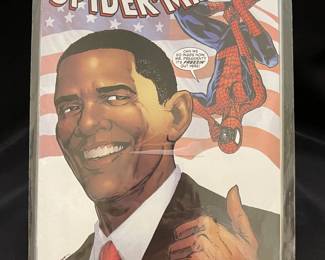 Commemorative Comic Book Featuring Barack Obama