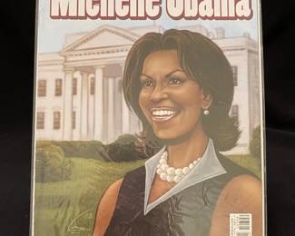 Commemorative Comic Book Featuring Michelle Obama