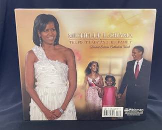Commemorative Book Set that Features Barack & Michelle Obama