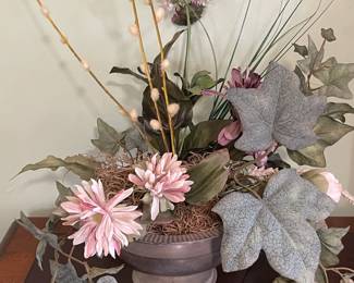 Various Silk Floral Arrangements