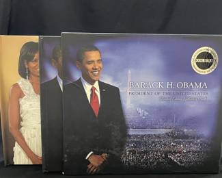 Commemorative Book Set that Features Barack & Michelle Obama