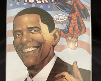Commemorative Comic Book Featuring Barack Obama
