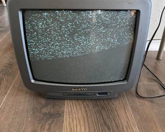 Vintage Sanyo Small Box TV