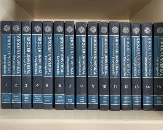 Grolier Universal 20 Book Encyclopedia Set