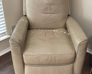 Tan Bradington Young Hi Leg Lounger Recliner Chair