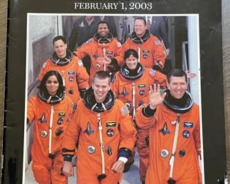 Commemorative Magazine Featuring Columbia's Crew