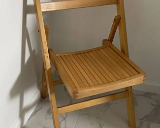Folding Bamboo Chair