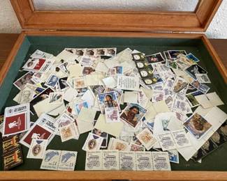 Storage Box Full of Misc. Stamps