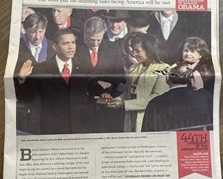 San Antonio Express News Special Edition Newspaper - "The World Has Changed"