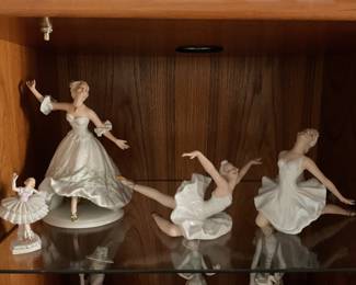 Wallendorf Porcelain Ballerinas