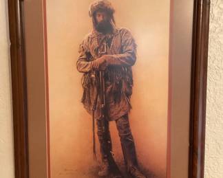 “Dan the Mountain Man” by James Bama-1100/1250-21x30