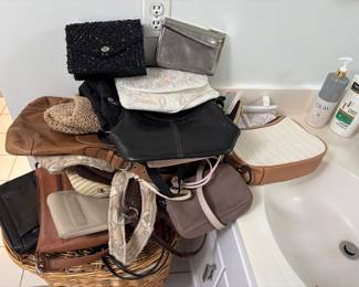 We are still organizing purses