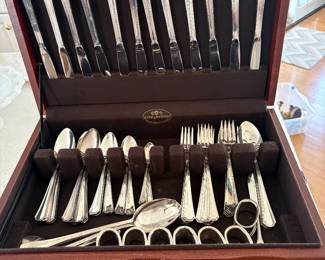 silverplate service for 12