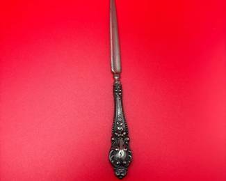 Vintage Sterling Envelope Opener  Broken