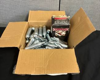 46 12g Crosman CO2 Cartridges With Copperhead Premium Grade BBs 