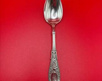 C.D. Peacock Signed GORHAM Whiting  Co Arabesque Sterling Silver Tablespoon