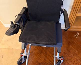 Air Hawk Lightweight Folding Electric Wheelchair for Adults & Seniors - 41 Ibs, 26-Mile Range,