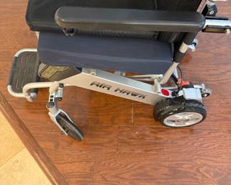 Air Hawk Lightweight Folding Electric Wheelchair for Adults & Seniors - 41 Ibs, 26-Mile Range,