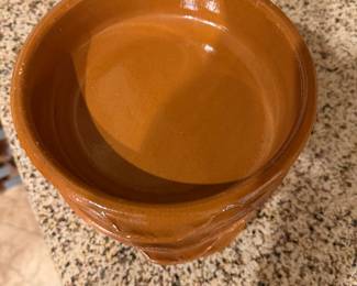 traditional Mexican terra cotta clay pots