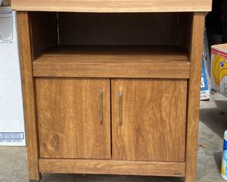 Vintage microwave cart, would make a great coffee cart