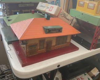 Depots, houses, businesses 