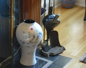 Pot and fireplace tools