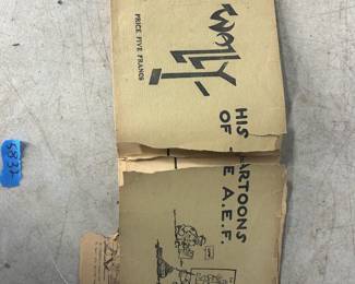 vintage Wally cartoon book